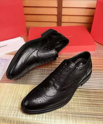 Salvatore Ferragamo Business Men Shoes--099